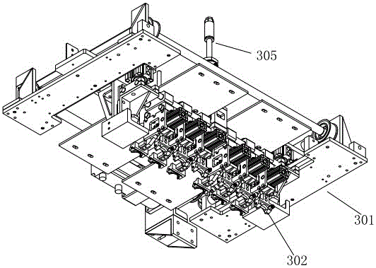 Clamping mechanism of food cartoning machine