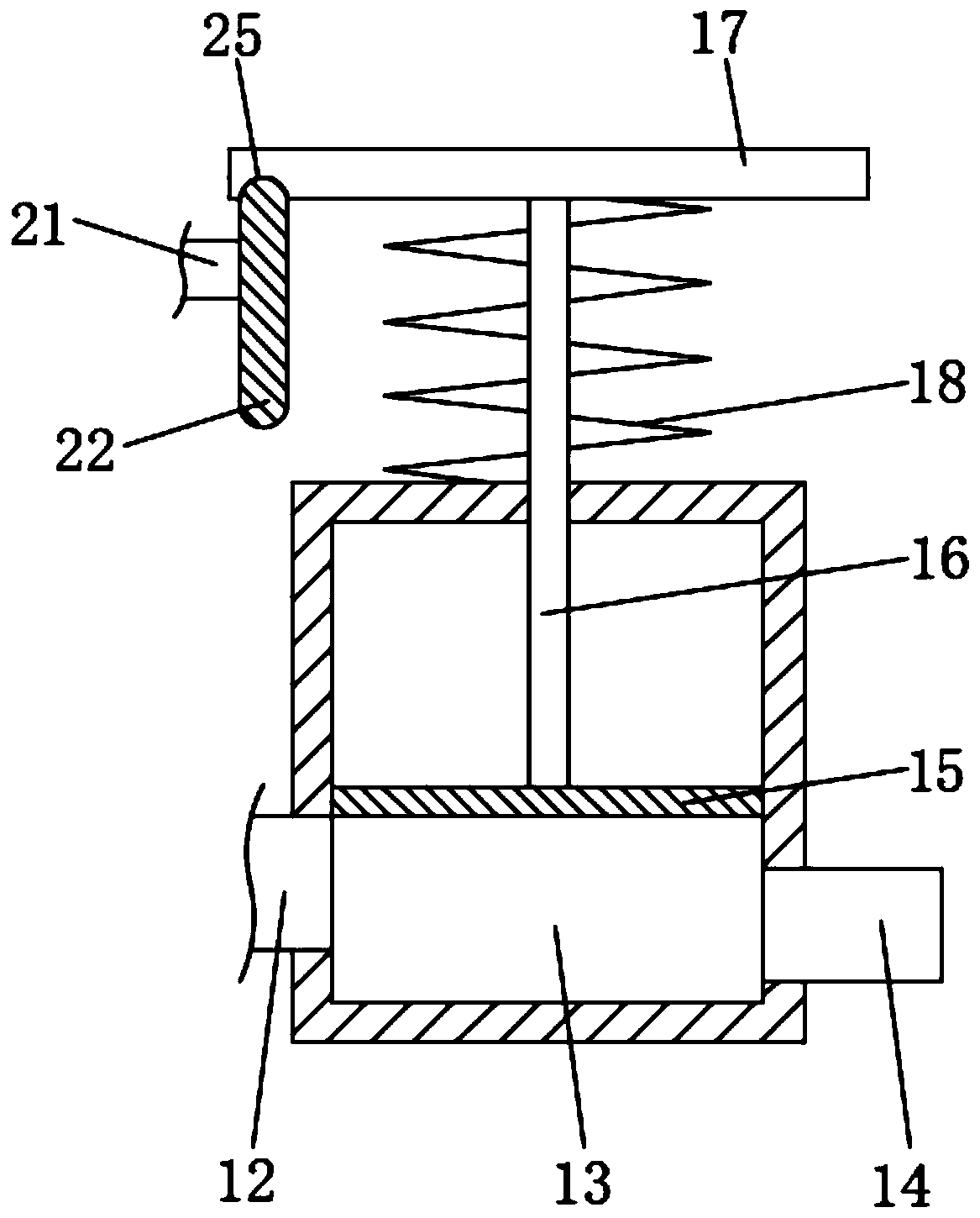 Medical anaesthetic vaporizer device