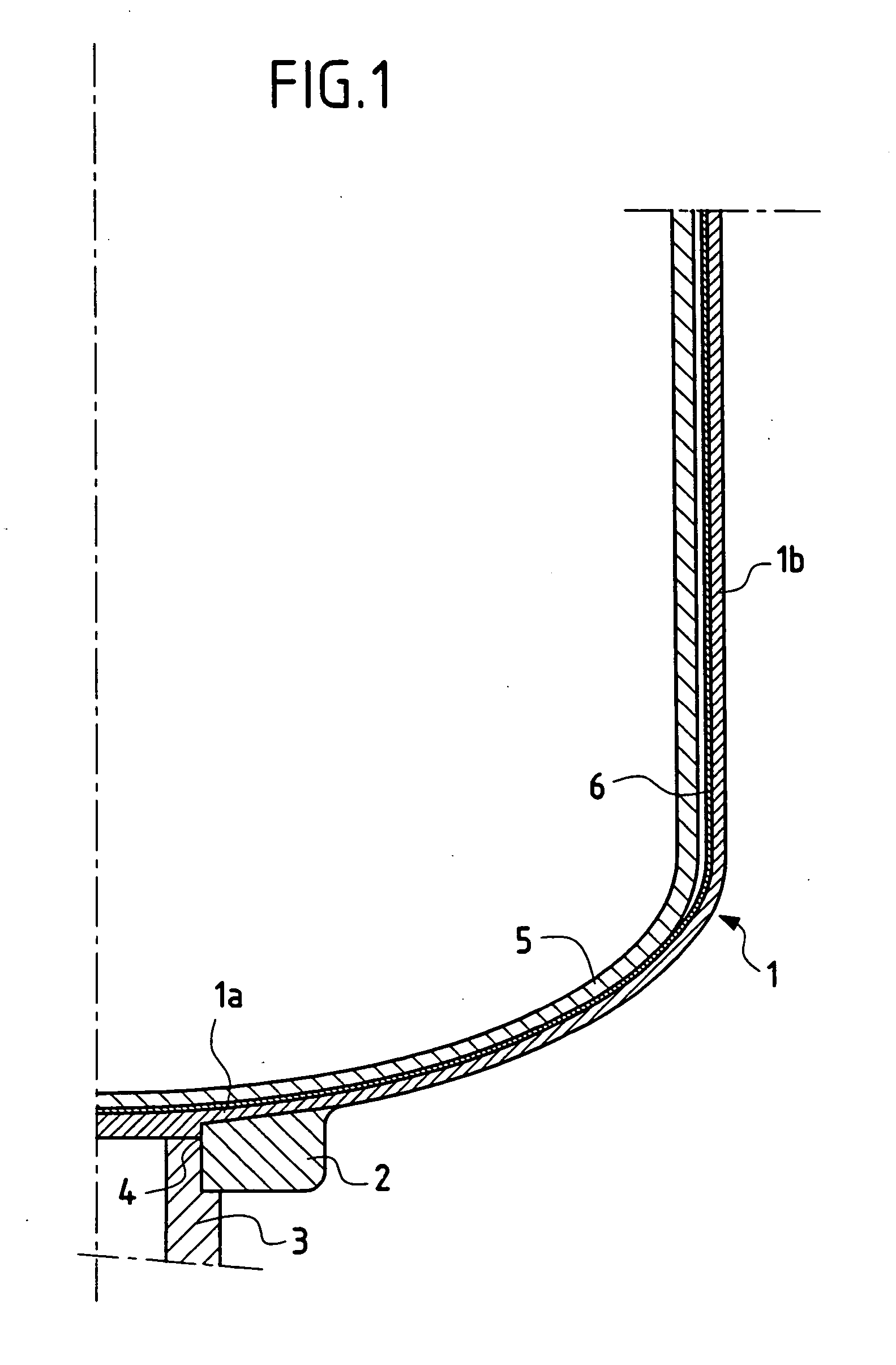 Thermostructural composite material bowl