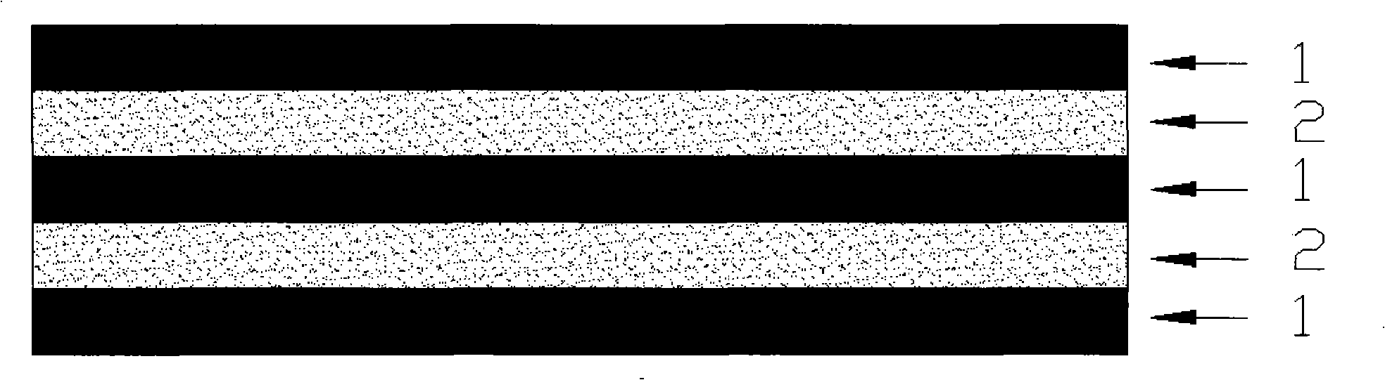 Flexibility enhanced bipolar plate for liquid energy-storing battery and manufacture thereof