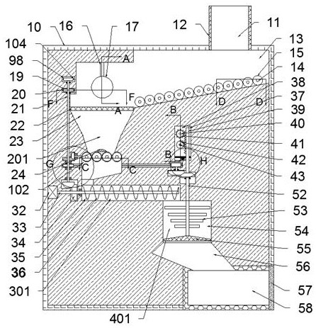 A dental mold plaster treatment and processing device