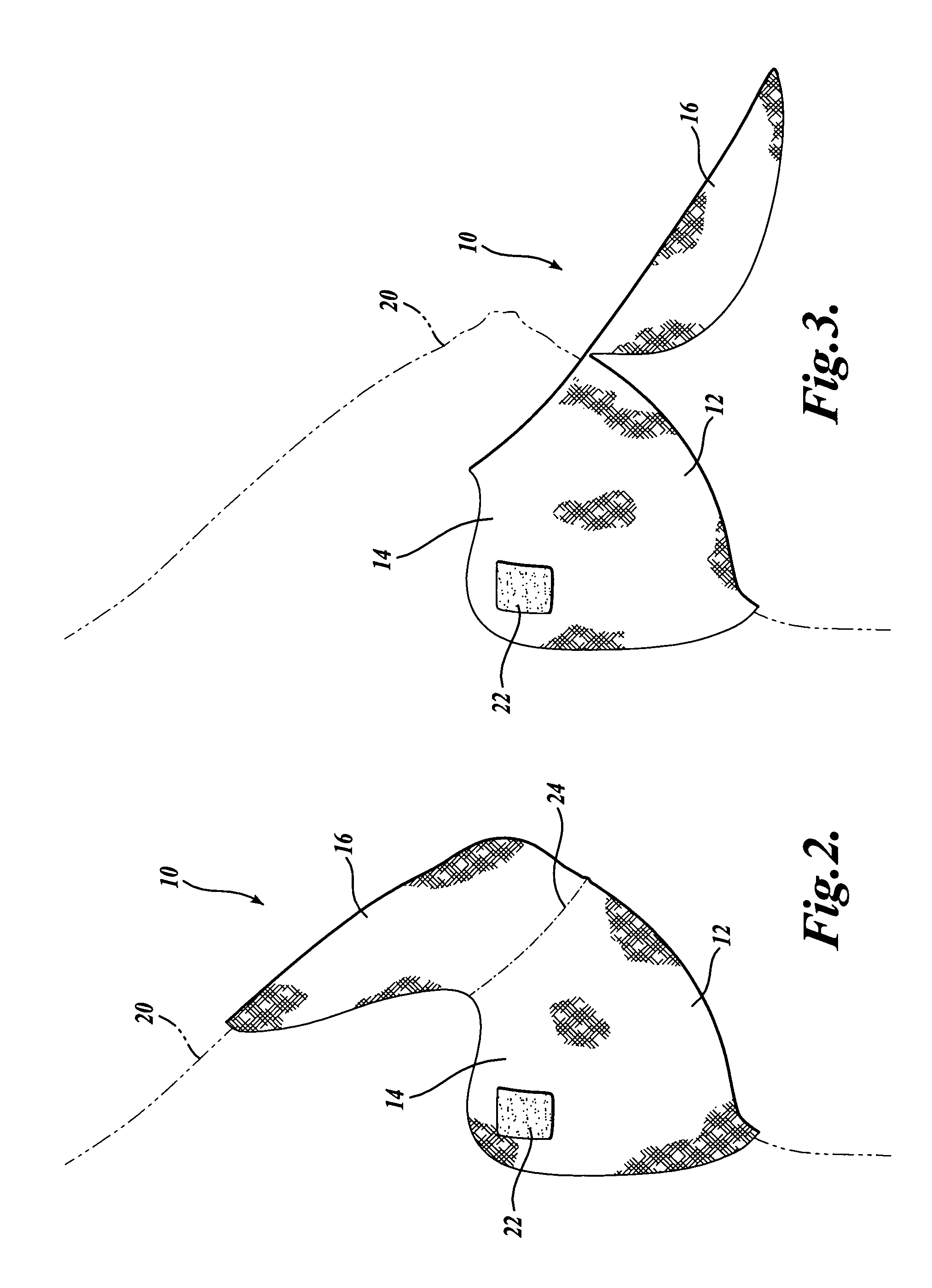 Dual breast pad and bib apparatus