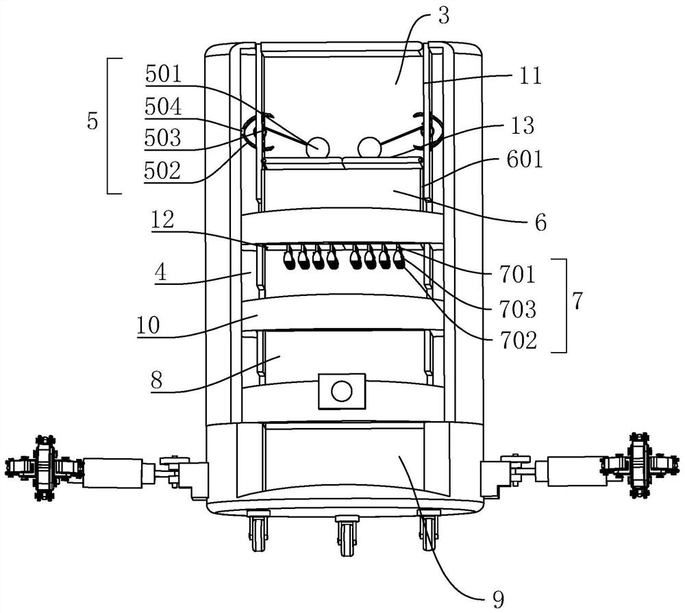 Medical infectious waste recycling device