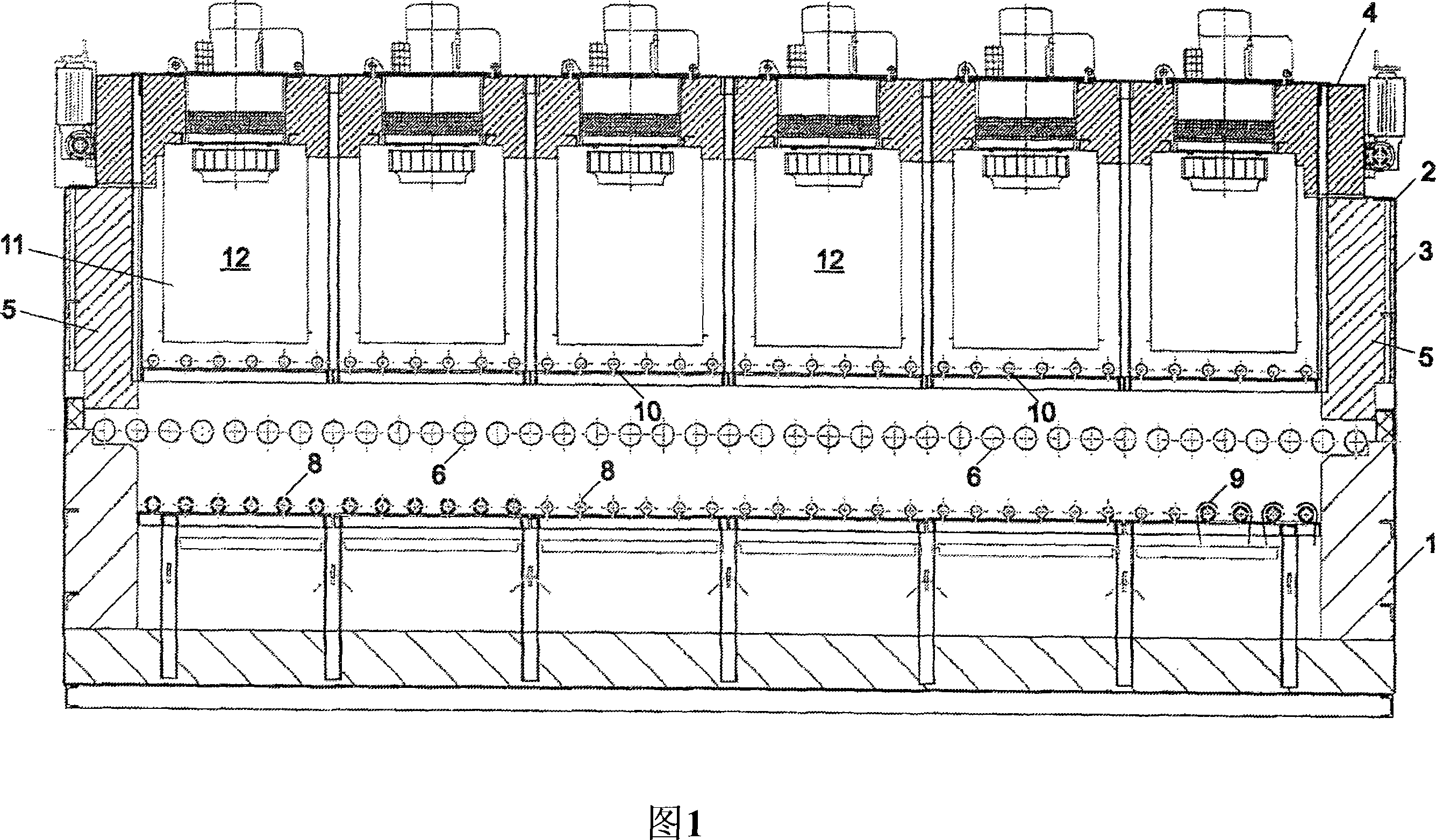 Sheet glass stove