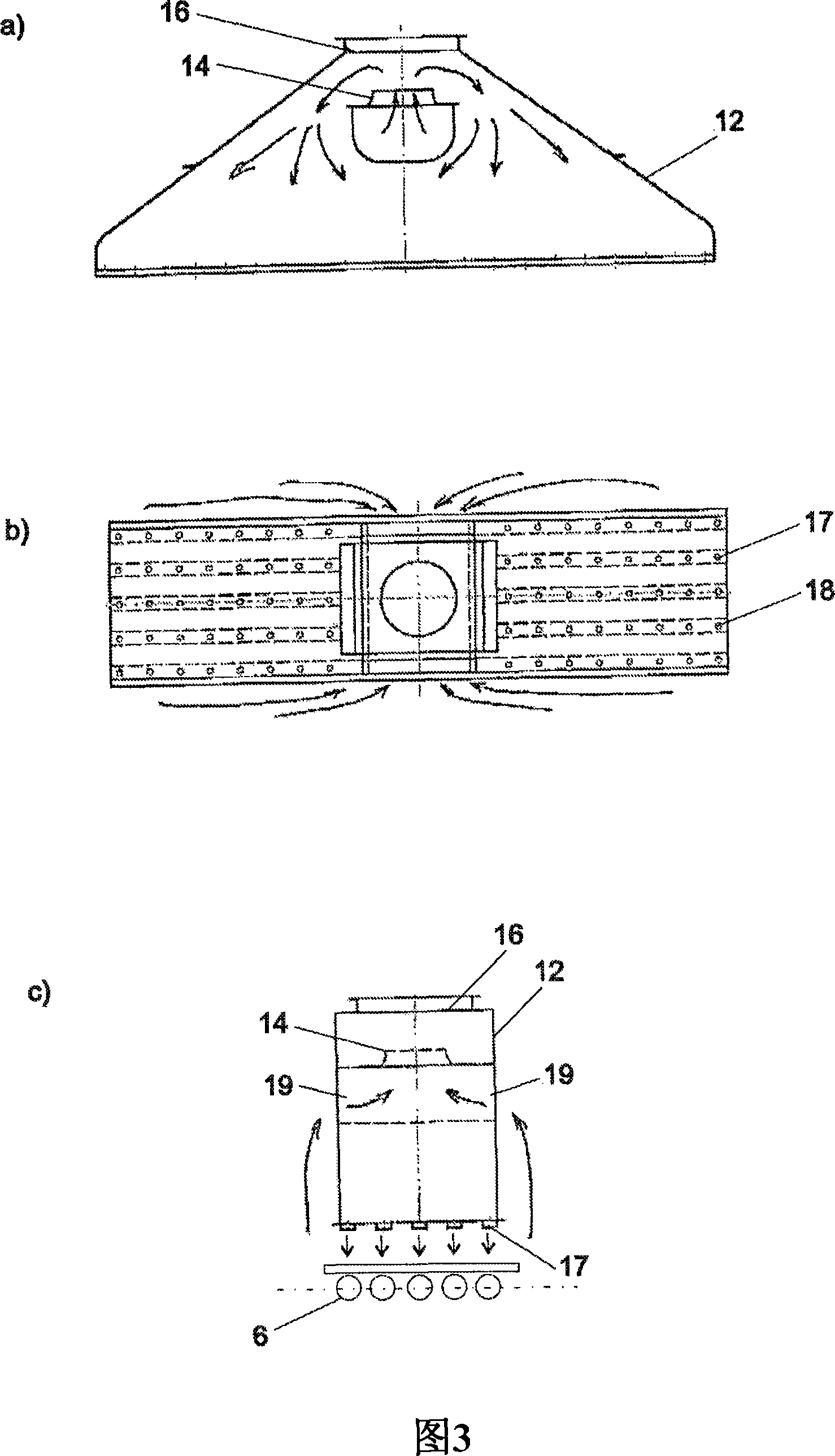 Sheet glass stove