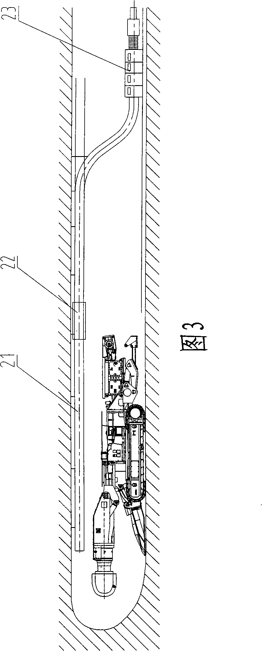 Hard rock tunneling machine