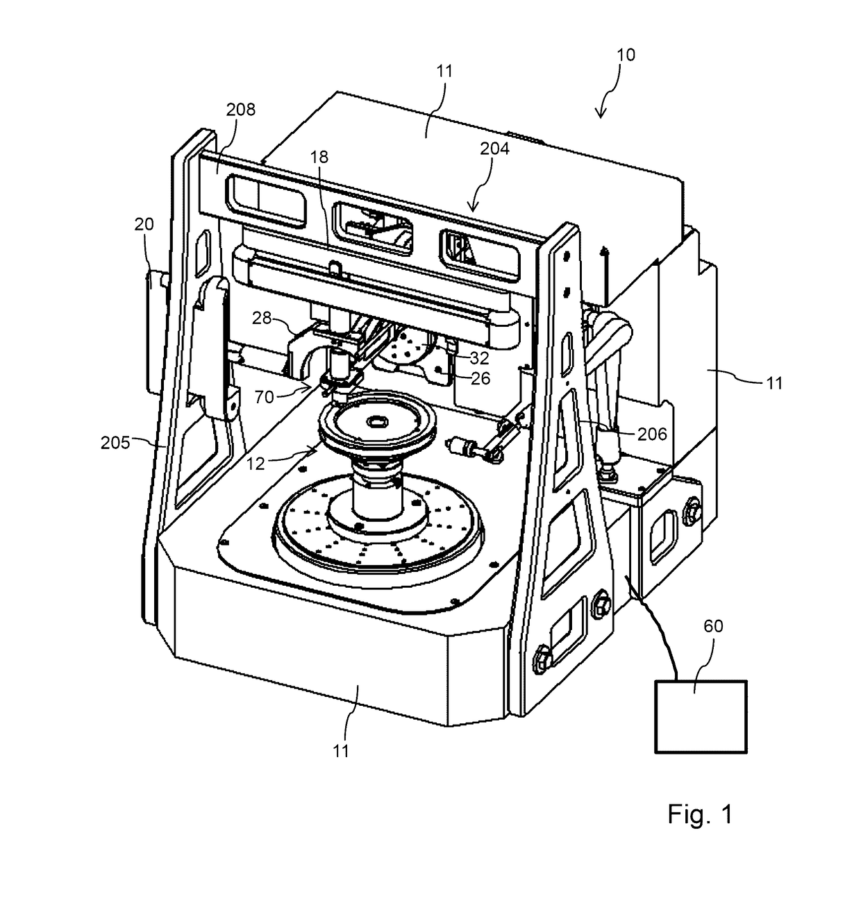 Device And Method For Geometrically Measuring An Object