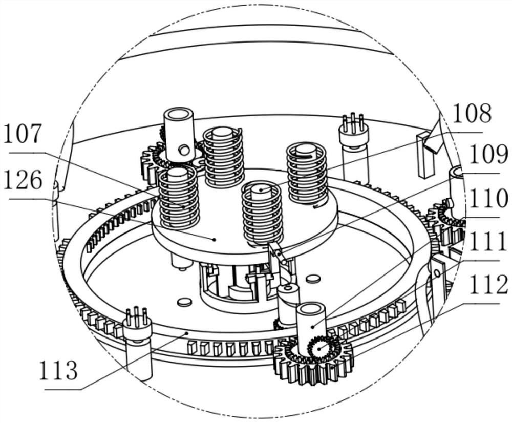 Ground embedded trigger type smoke disinfection device for epidemic situation