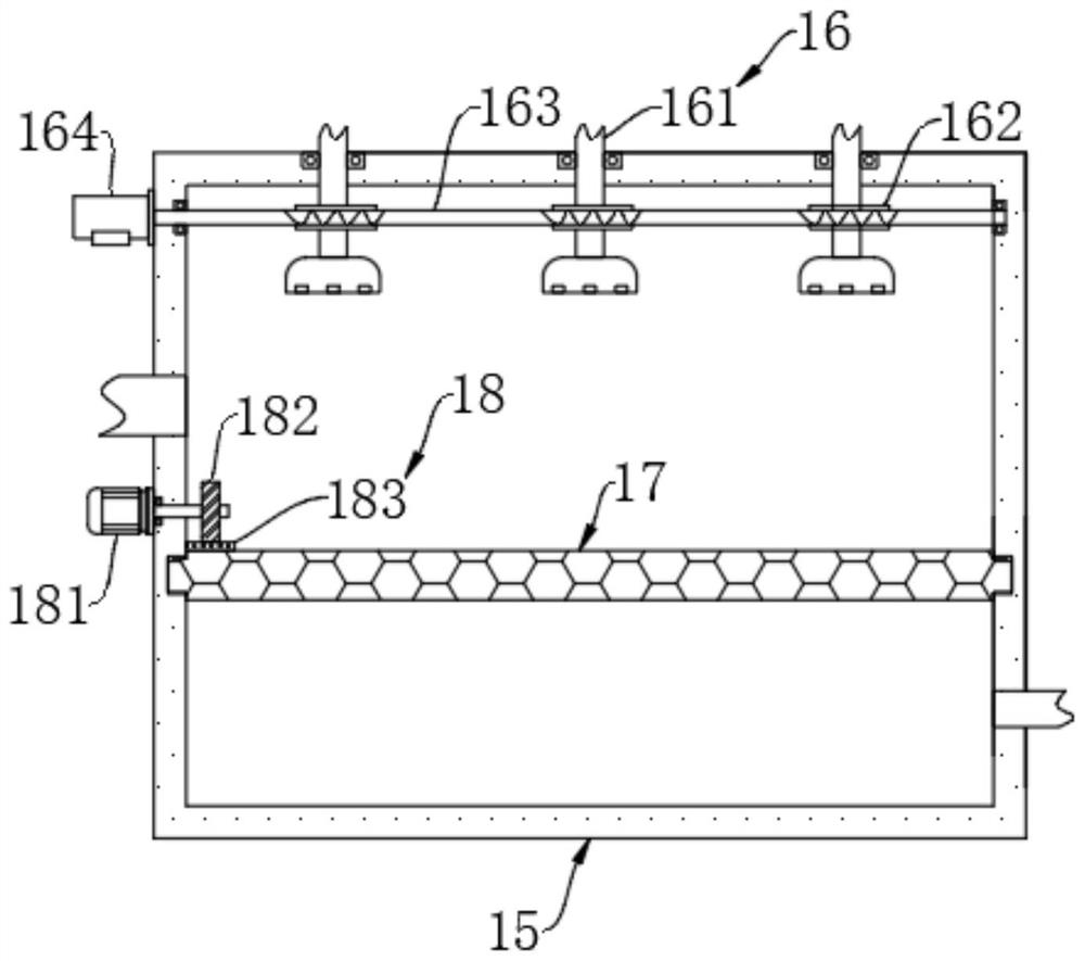 Screening equipment with dust removal mechanism for rice production and processing