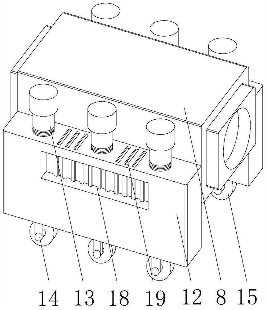 Low-energy-consumption linear motor special for hydrogen fuel cell