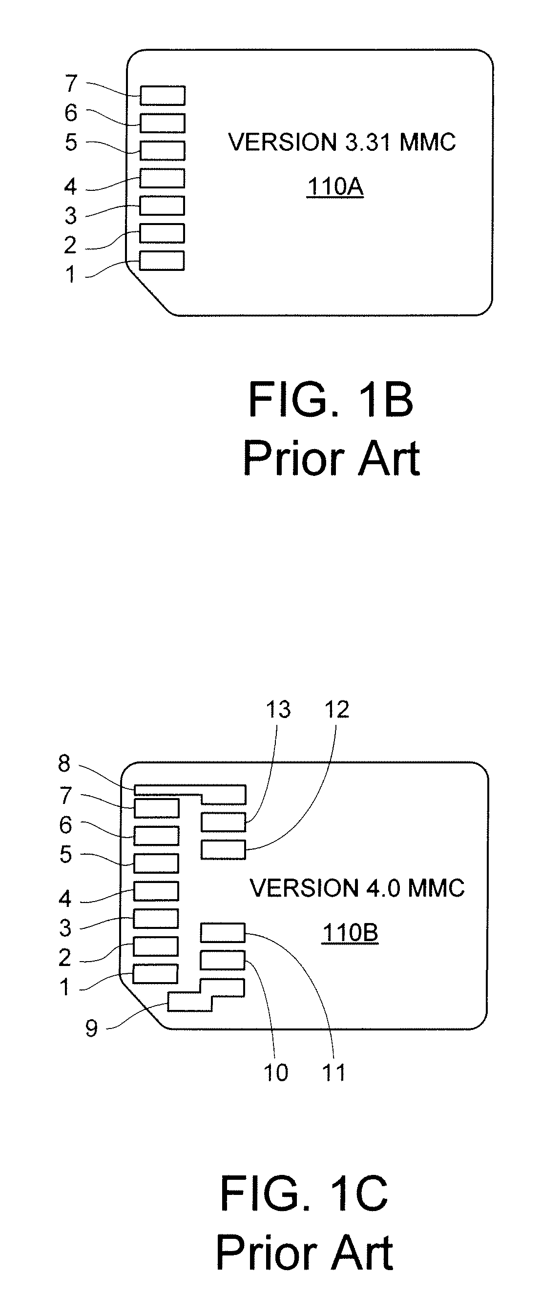 Differential Data Transfer For Flash Memory Card