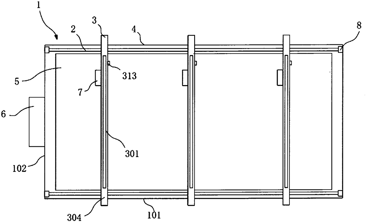 Simple goods storage basket making goods convenient to separate for logistics