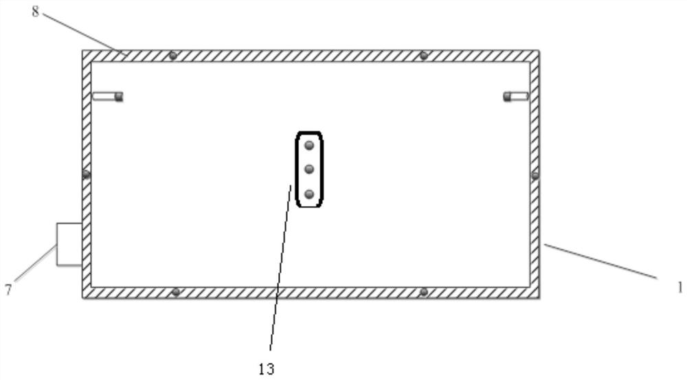 Optical cable for hanging optical fiber acquisition chain and data acquisition system