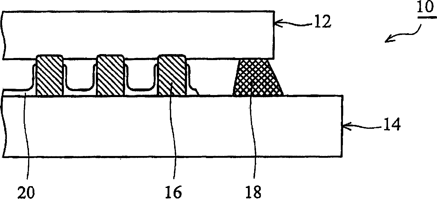 Two base plate sealing structure with high airtight strength and plasma display device