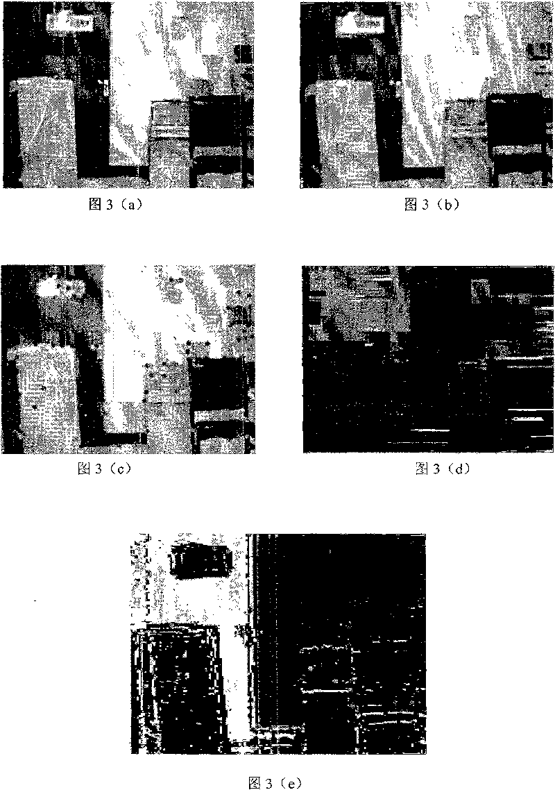 Information acquisition and transfer method of auxiliary vision system