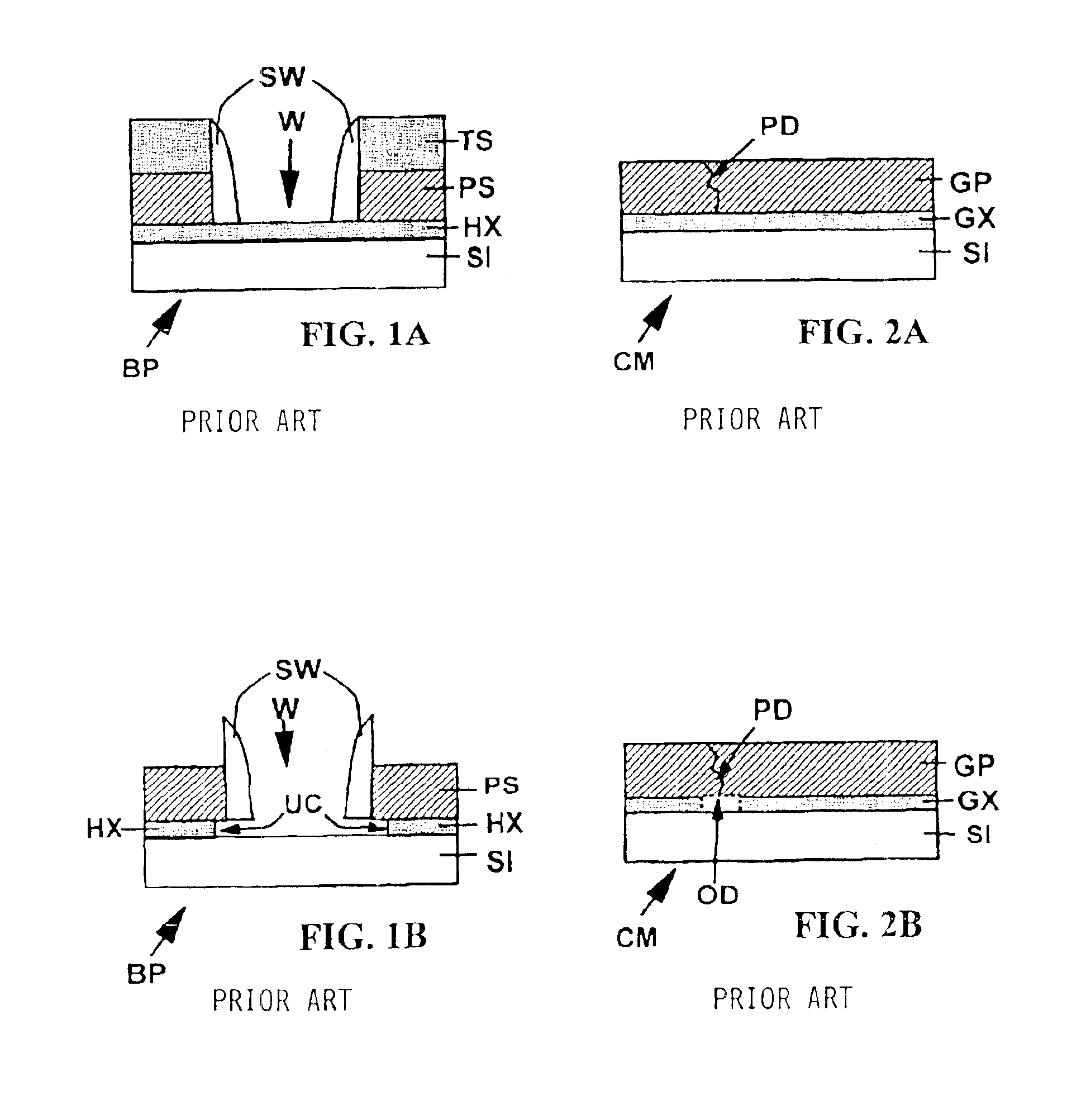 Low defect pre-emitter and pre-base oxide etch for bipolar transistors and related tooling