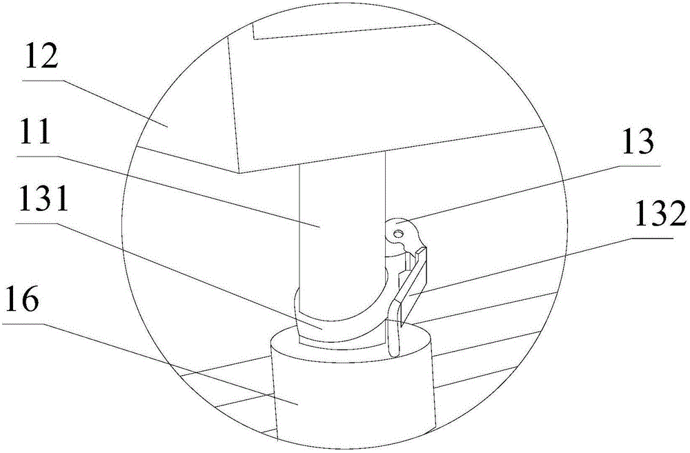 Electric-control double-lifting feeding clamping device