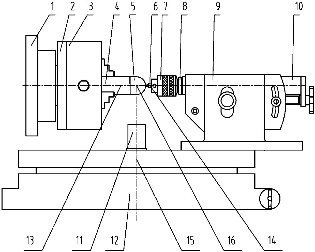 Magnetic sphere body milling and meridian and latitude carving processing method