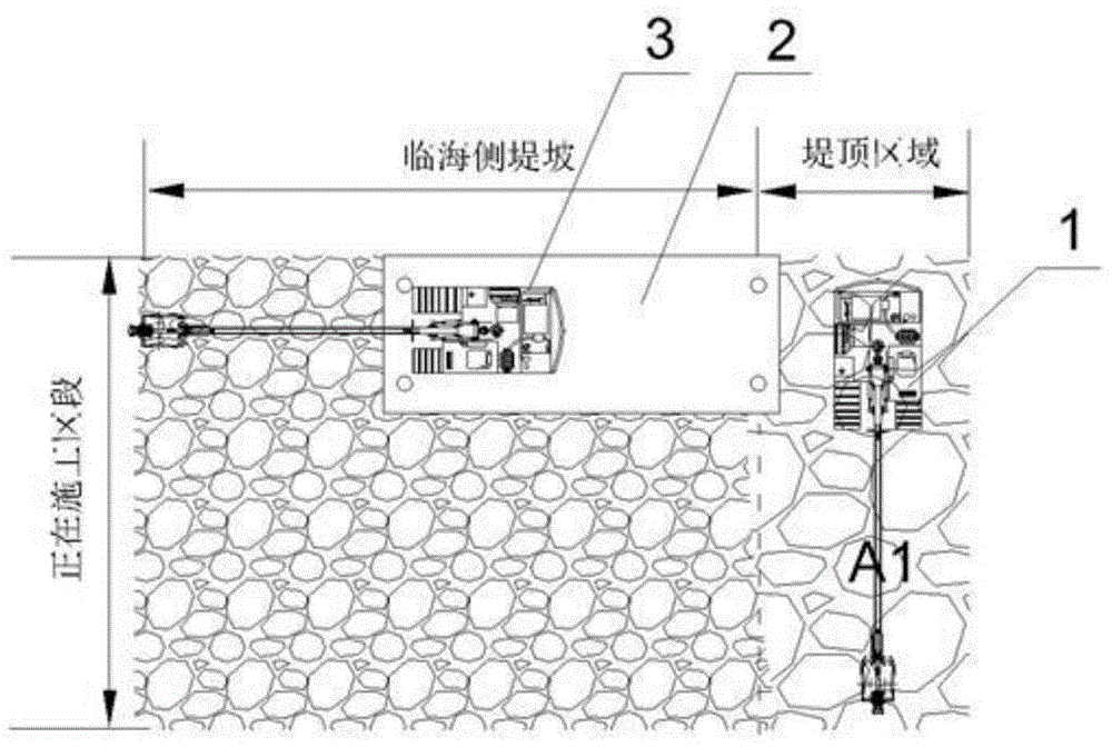 Block Stone Installation and Slope Rendering Technology of Slope Type Breakwater in Deep Water