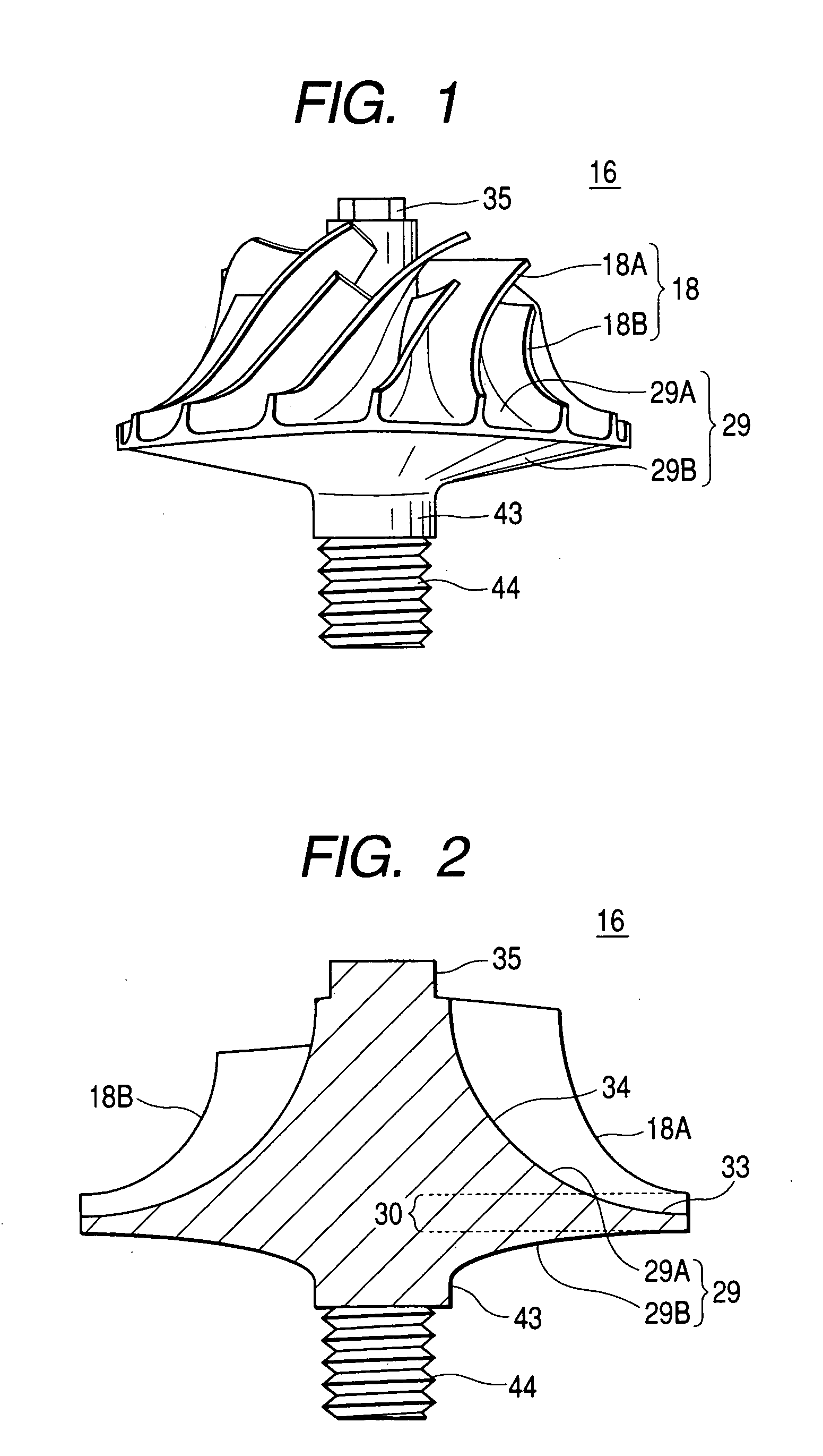 Compressor of turbo machine and its compressor wheel