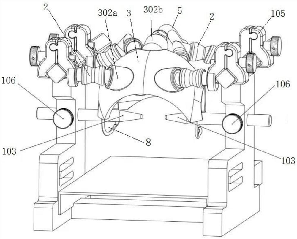 Helmet-type primate radio frequency coil for multi-mode magnetic resonance imaging