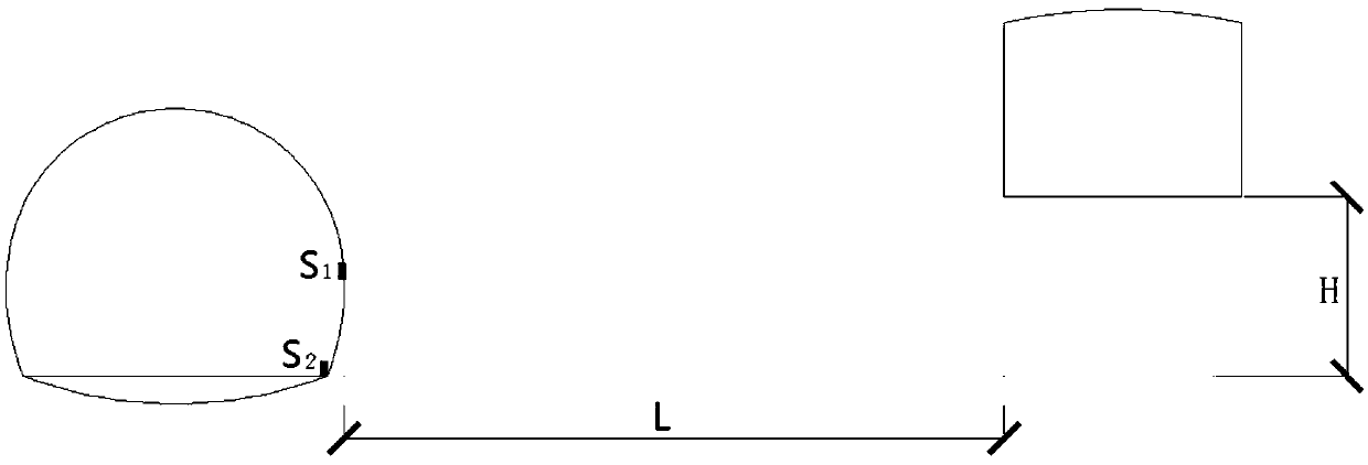 Numerical simulation method of tunnel blasting