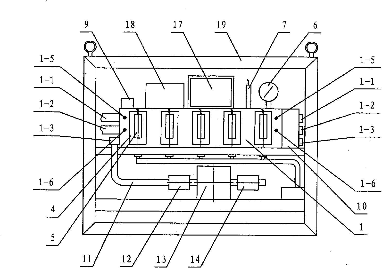 Emulsion high-pressure automatic back-flushing filtering device