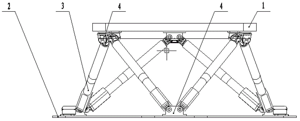 Six-degree of freedom motion platform