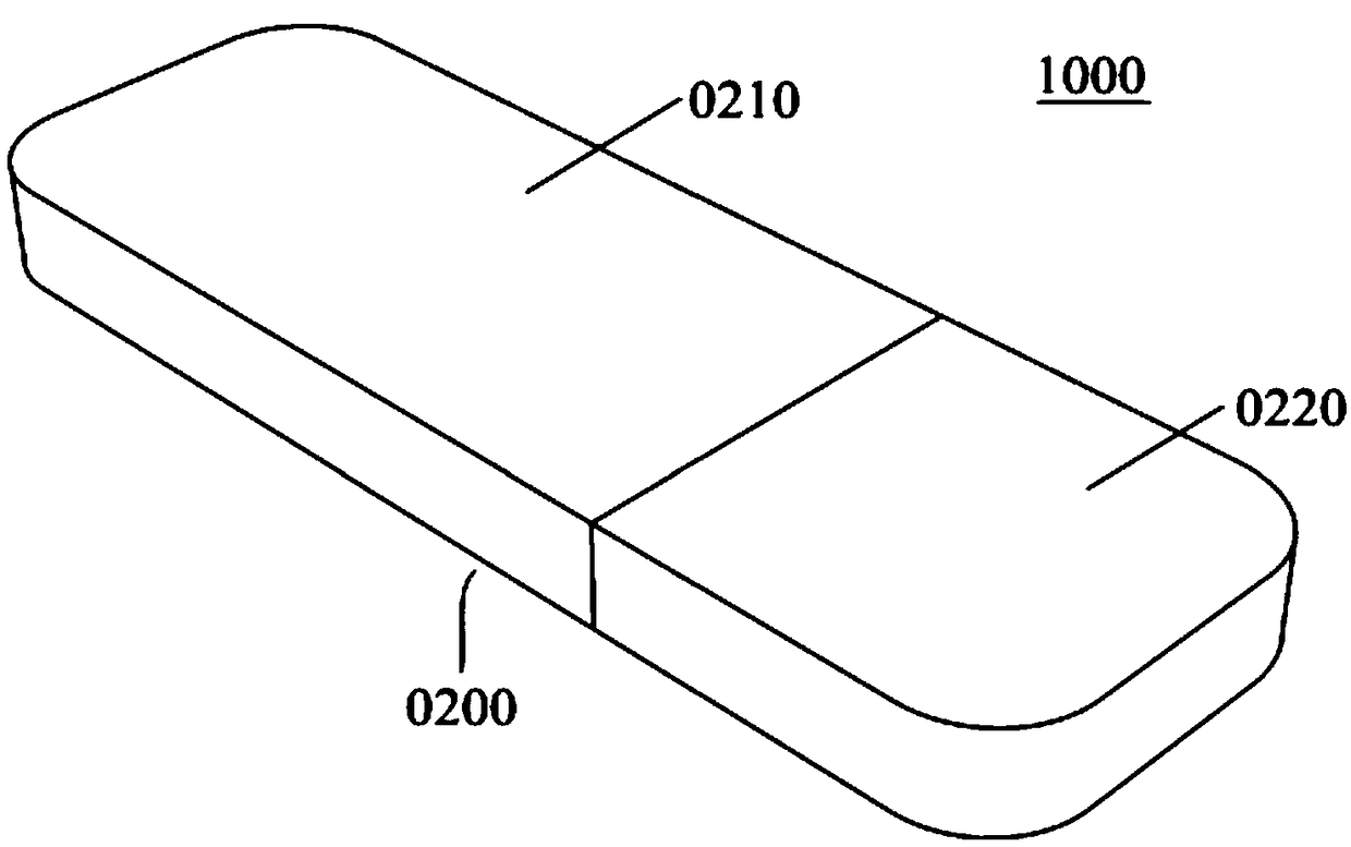 Urine sample collection card and sampling and preserving set