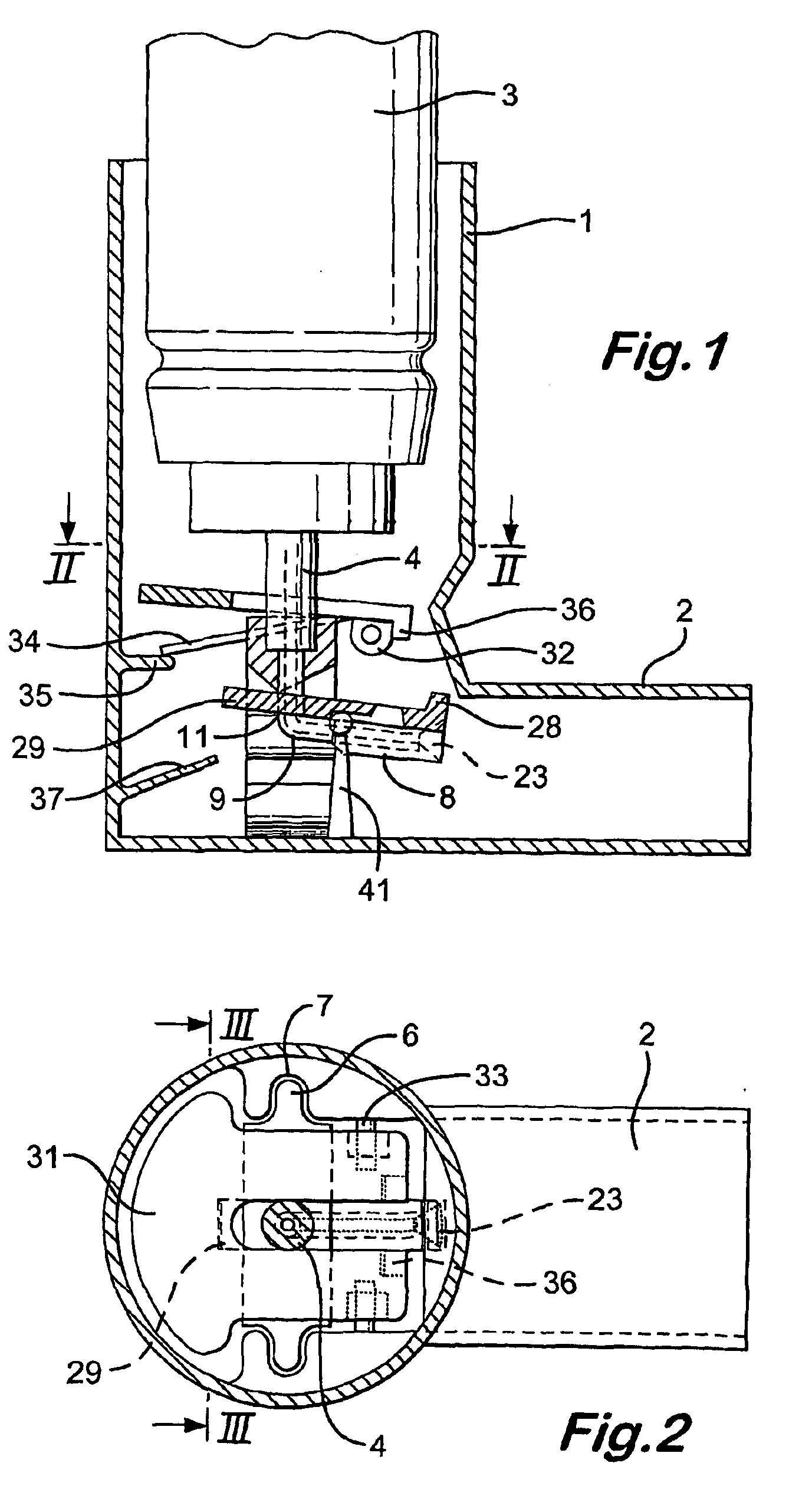 Firing flap dispenser