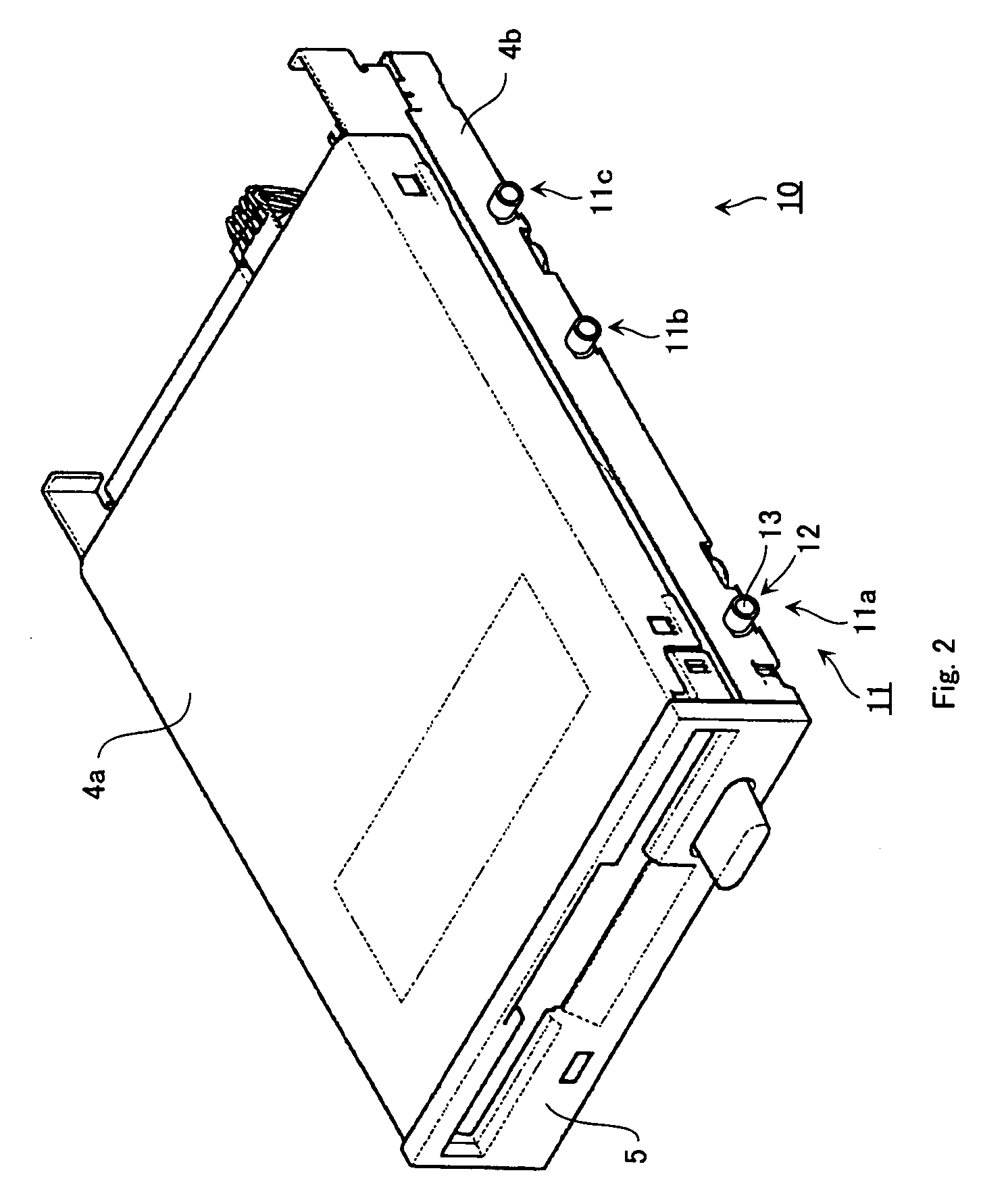 Disk drive device and installation mechanism for disk drive device