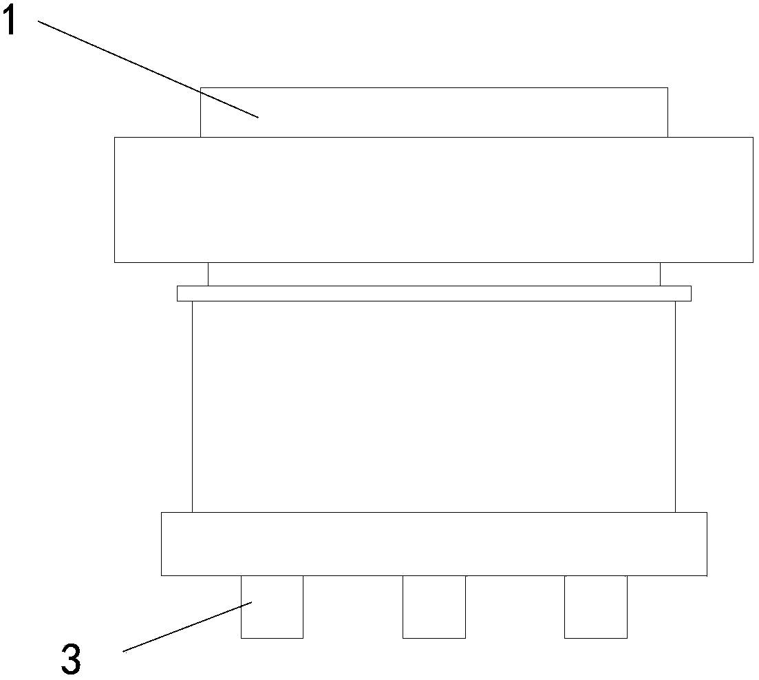 Continuous conveying device for bearing dust cover crimping machine