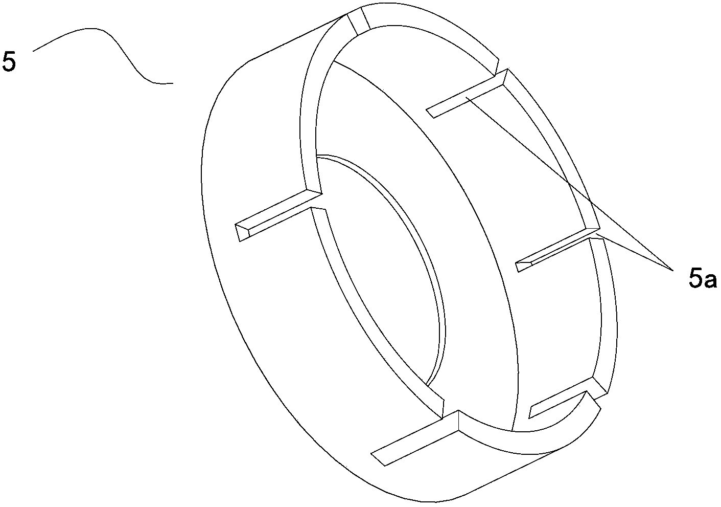 Continuous conveying device for bearing dust cover crimping machine