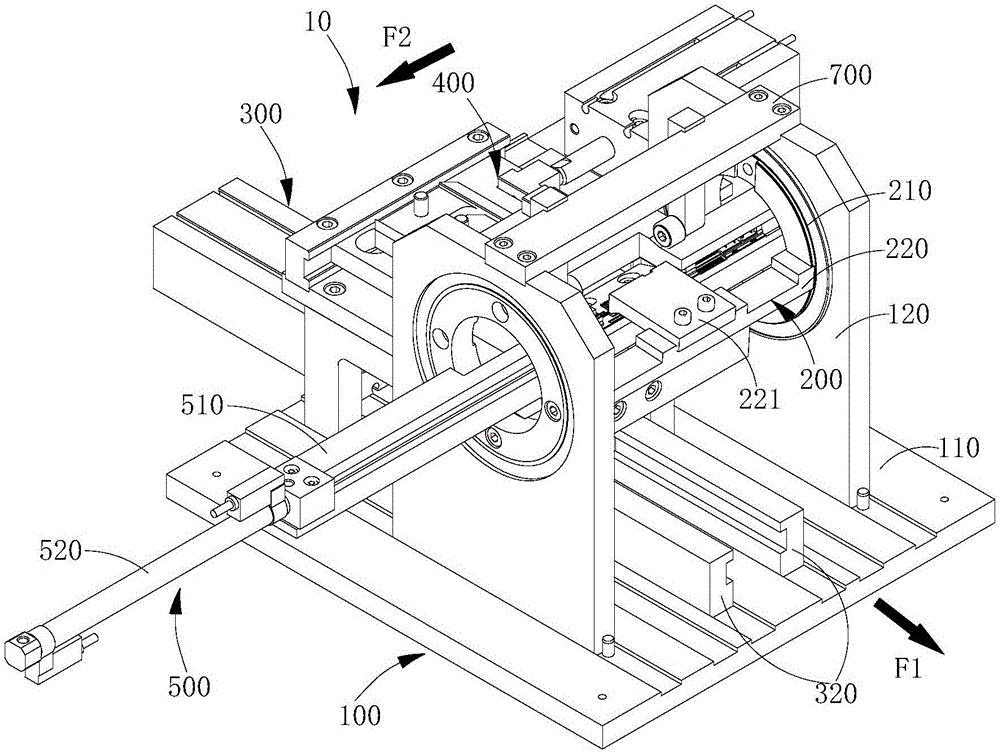 Bending device