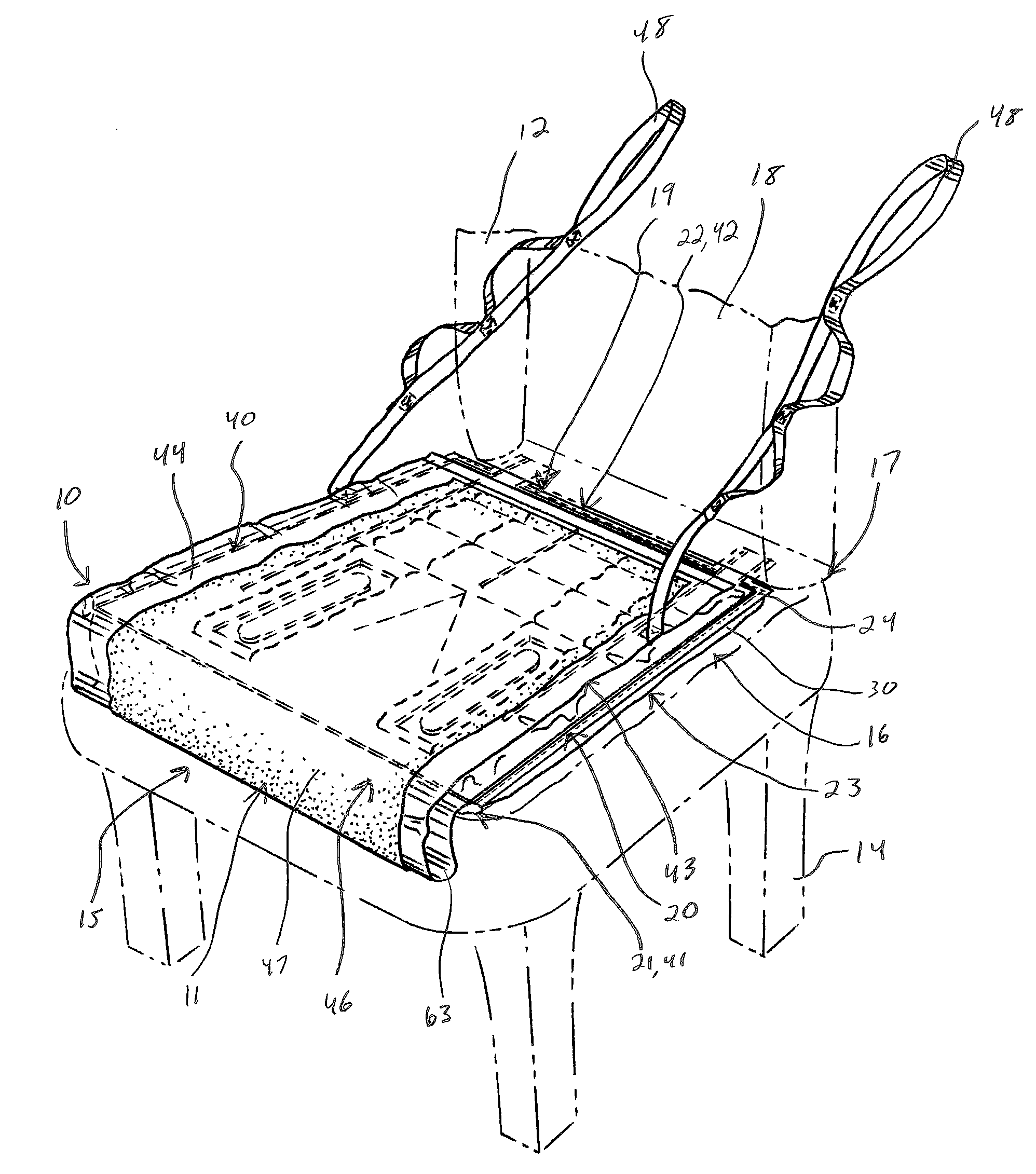 Apparatus and Method for Positioning a Seated Patient