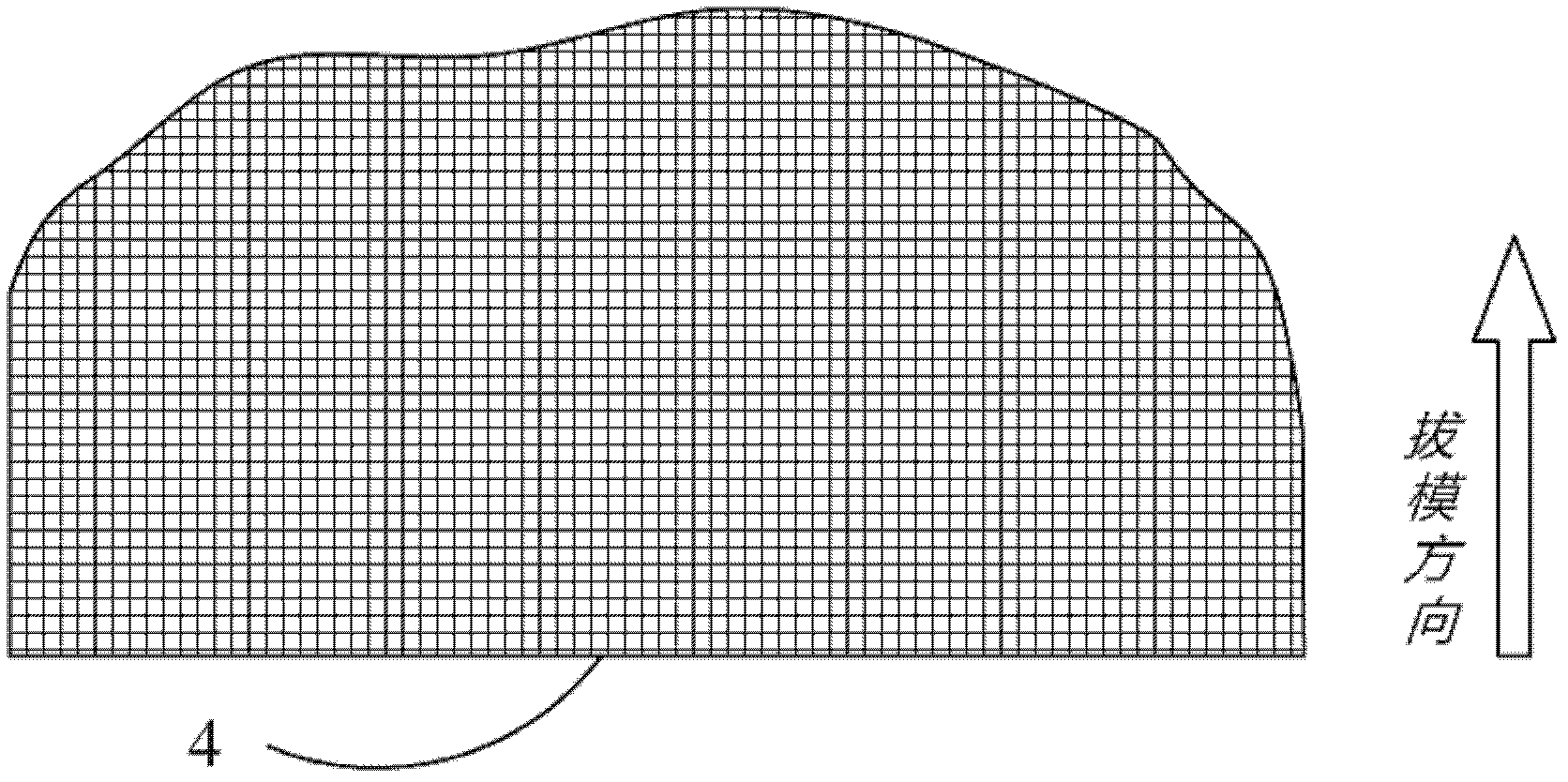 Topological optimization design method on basis of pseudo-density sequencing and with consideration of draft manufacturing constraints