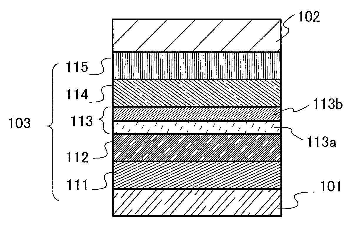 Light-emitting element, light-emitting device, display device, electronic appliance, and lighting device