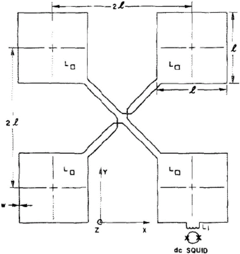 Detection coil of superconducting magnetic sensor and detector