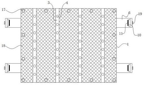 Heat dissipation device of computer equipment for software development