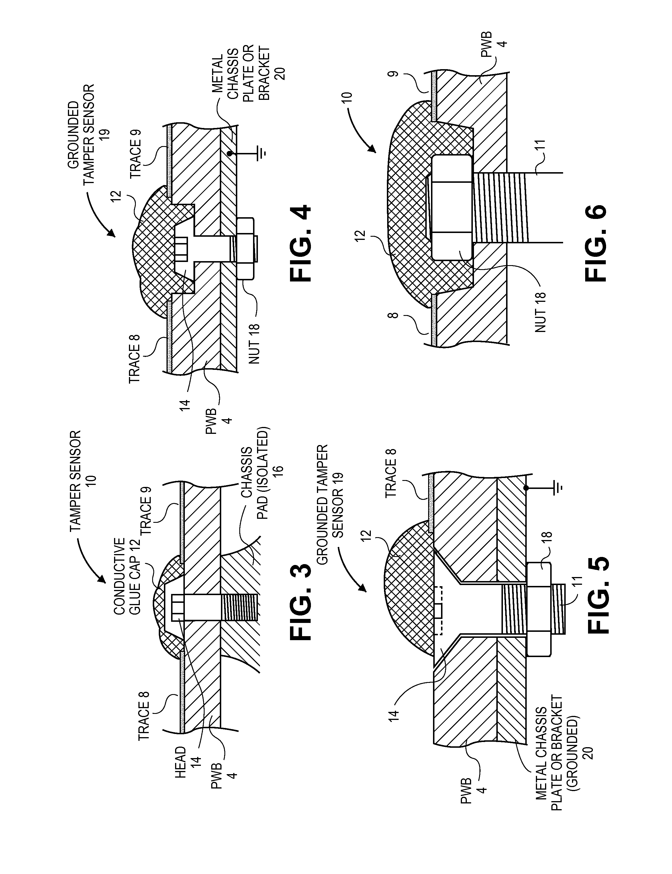 Mechanisms for detecting tampering of an electronic device