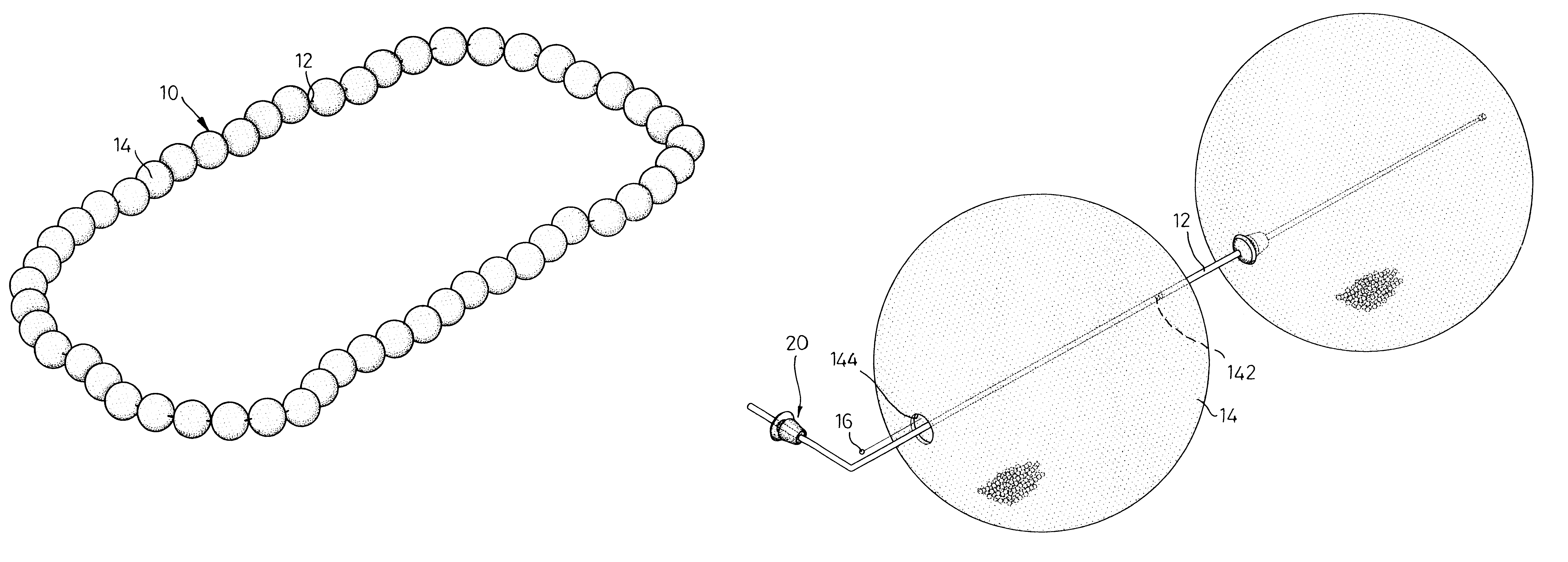 Variably-weighted exercise hoop