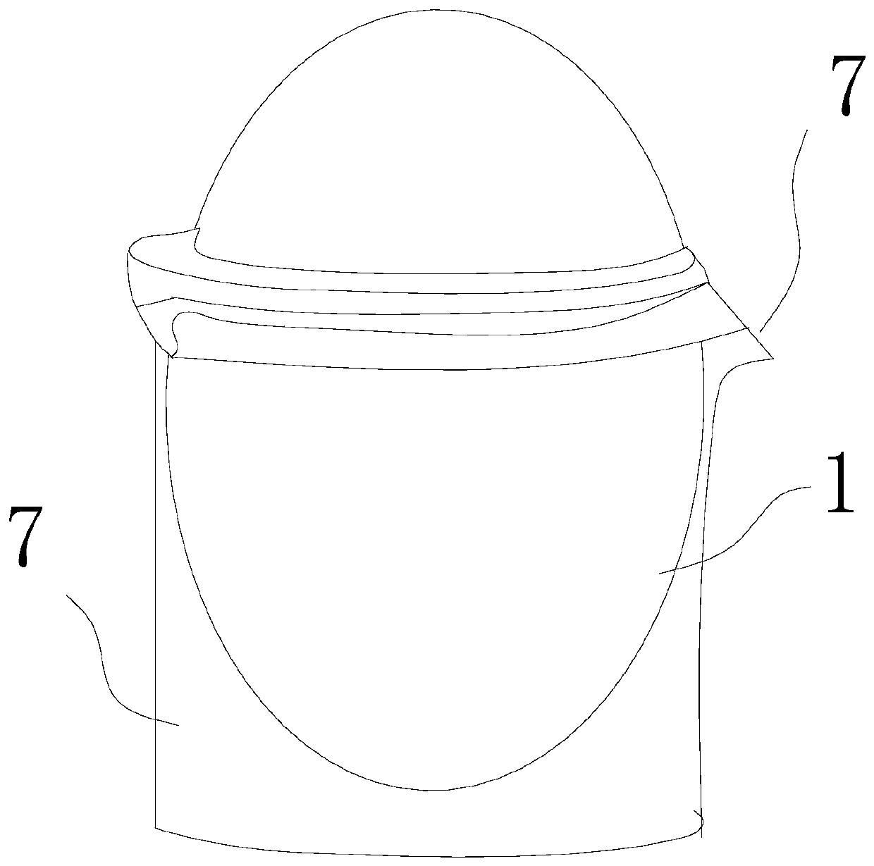 Wash-and-wear washing machine adopting spraying nozzle to form water flow scrubbing