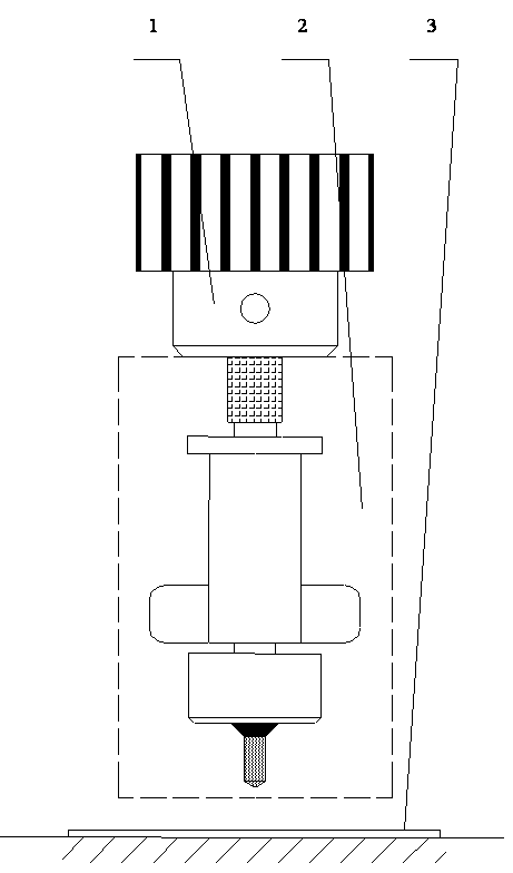 Embedded groove type clamp spring assembly and method for drilling hard alloy materials by using embedded groove type clamp spring assembly