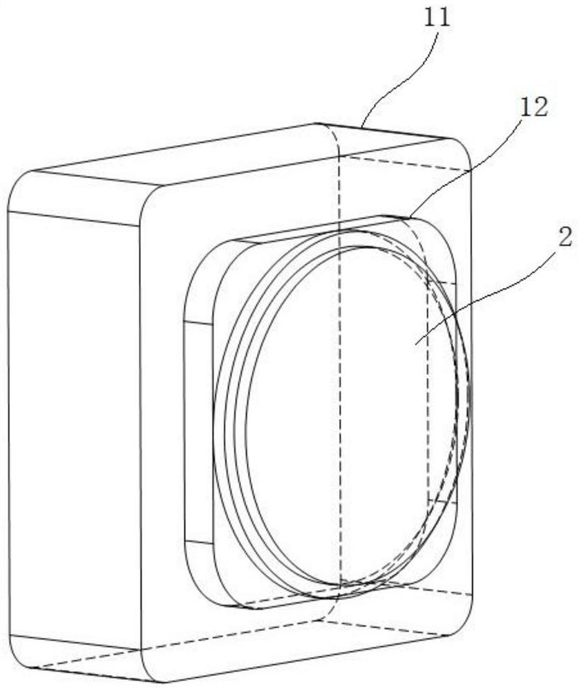 Special-shaped group hole machining system and machining method