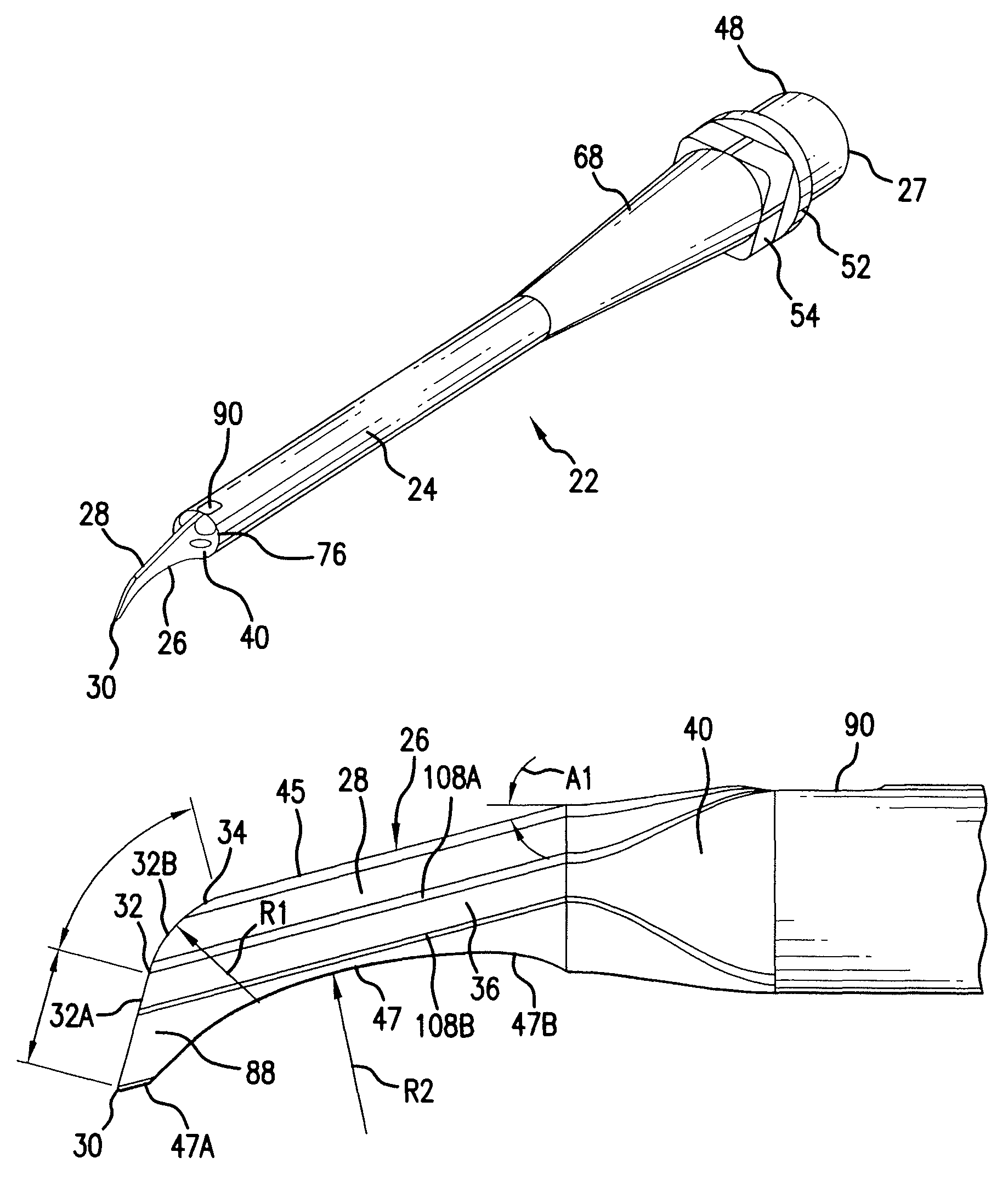 Ultrasonic knife