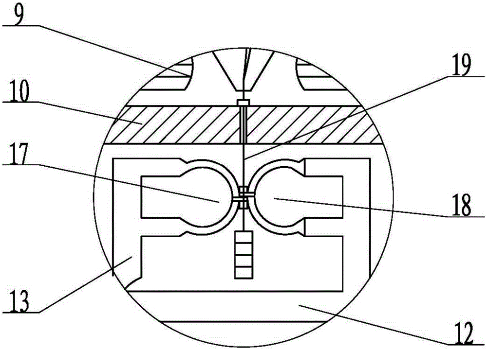 Material boiling device for bamboo bone of folding fan and boiling technique thereof