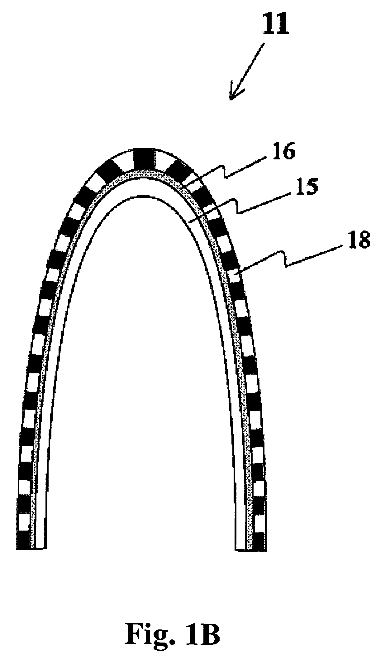 Polymeric shell adherently supported by a liner and a method of manufacture