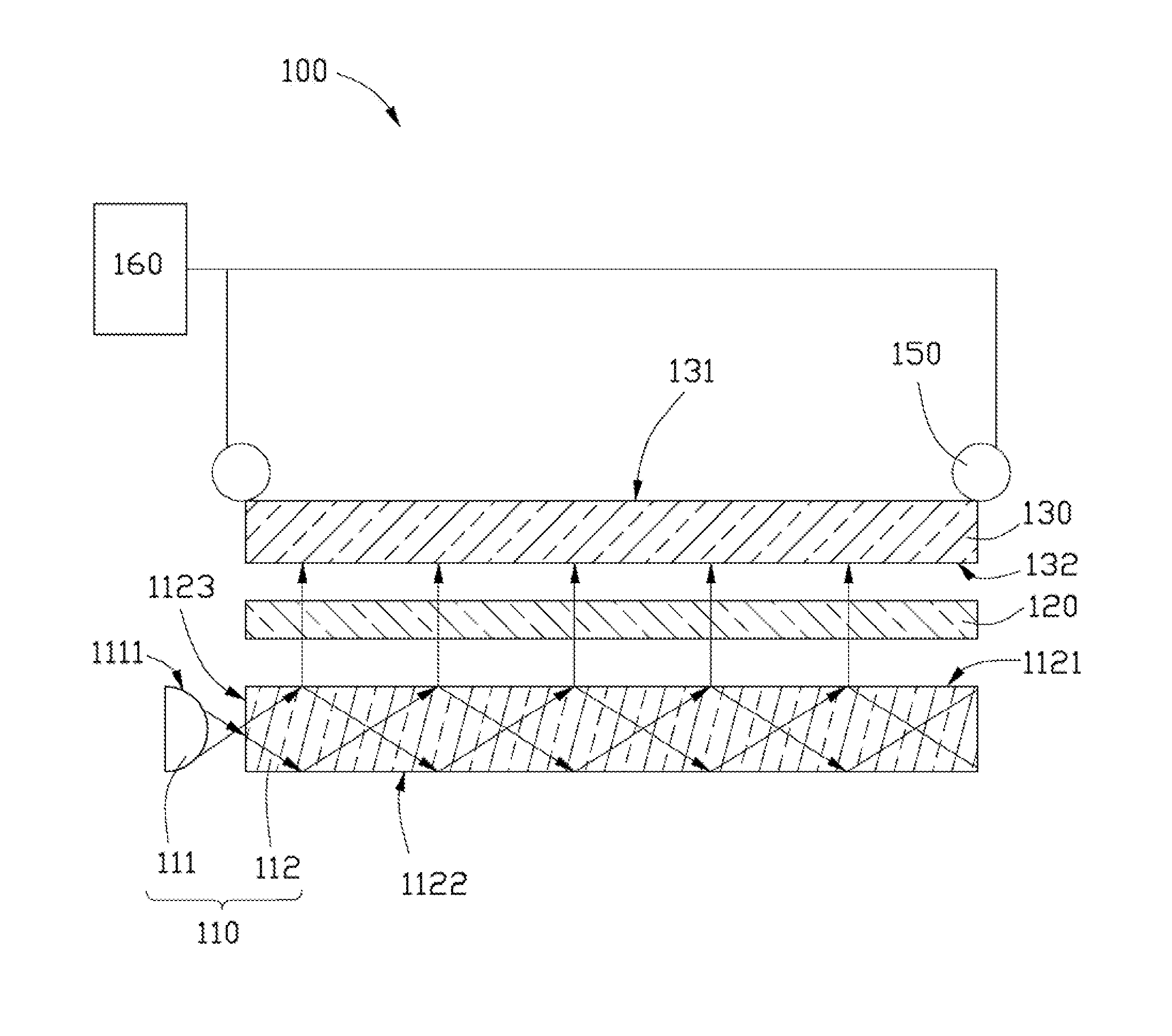 Multi-touch input device