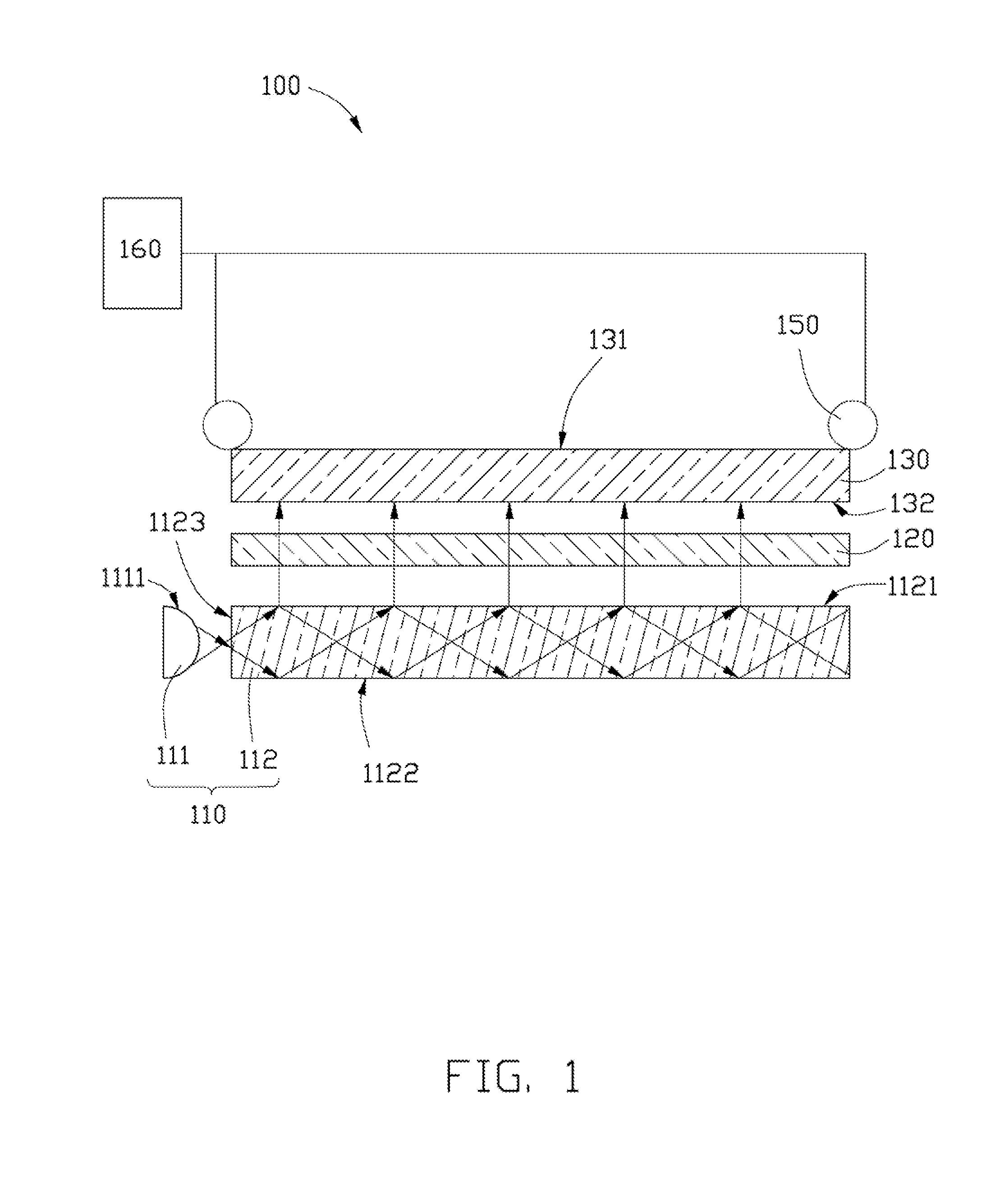 Multi-touch input device