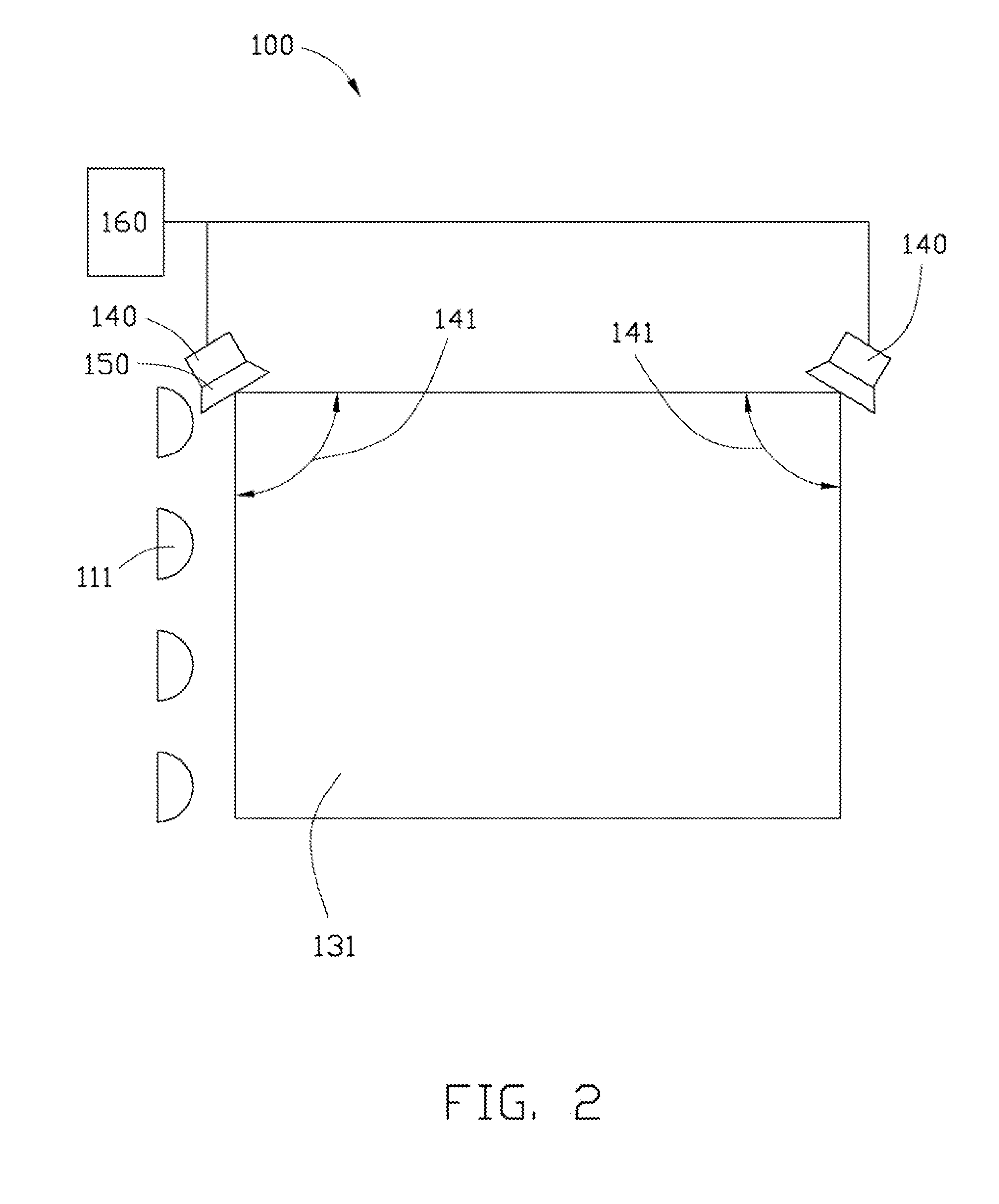 Multi-touch input device